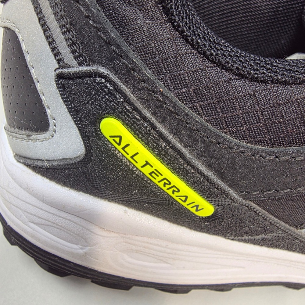 Fila All Terrain Trail Running Shoes Mens 9 Black Lime Green 1JM01275-016 Exc - Picture 2 of 16